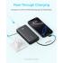 Anker Zolo Powerbank 20000mAh 22.5W Fast Charging Power Bank with Built-in USB-C Cable- Black